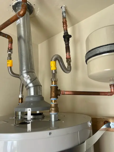 Water heater installation and plumbing repair in Yarmouth Station
